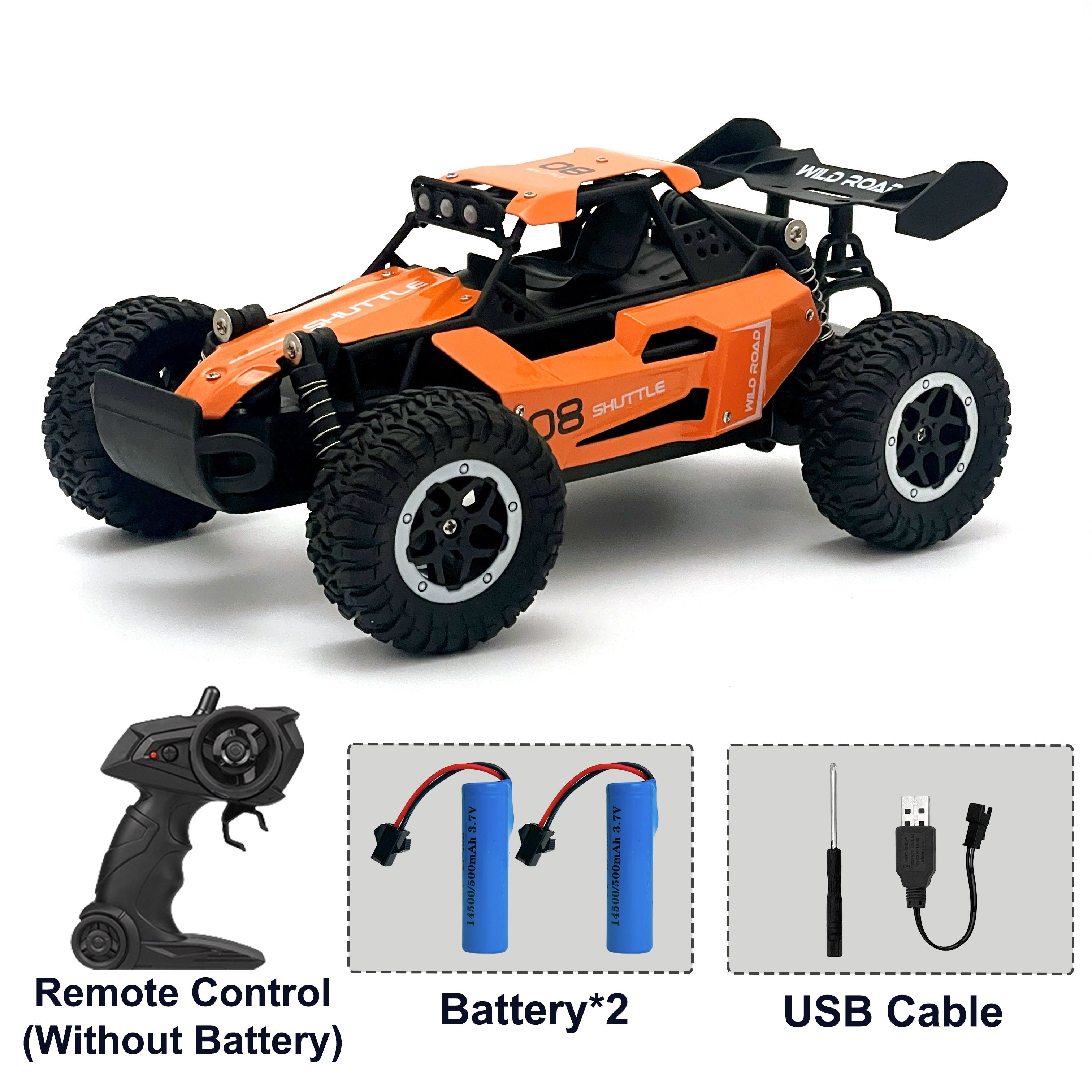 Turbocharged 1:16 RC Race Car