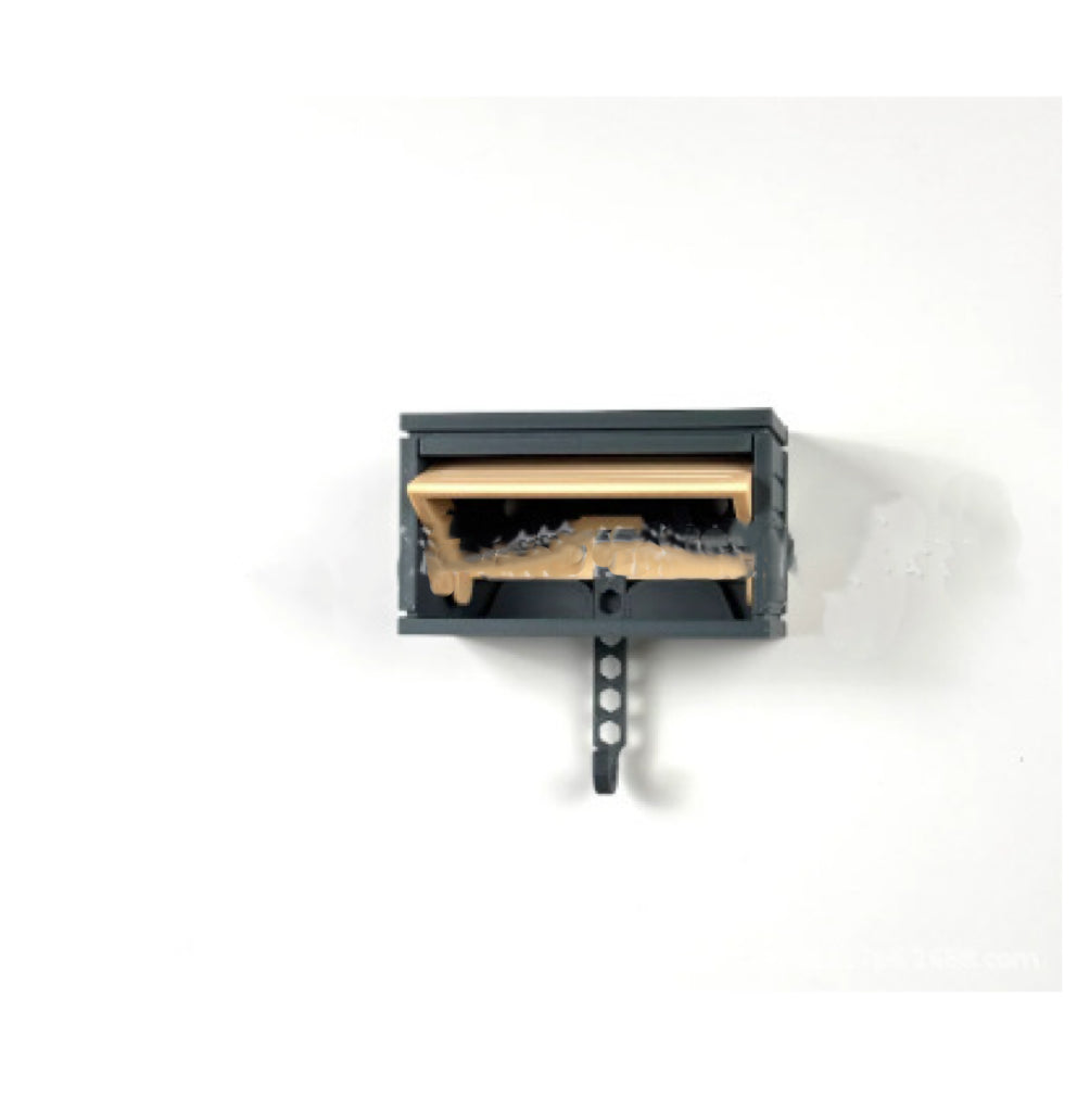 Car Garage Key Holder With Opening Door